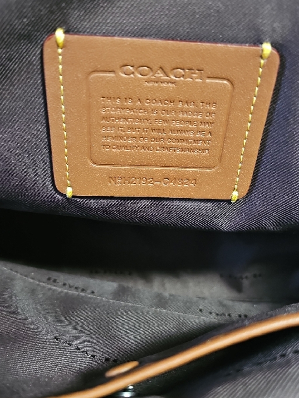 Coach Lori Leather Shoulder Bag - Picture 11 of 16